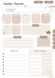Weekly Planner 2