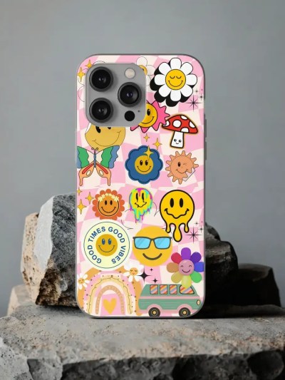 Summer Vibe Phone Case, scenes of summer and summer heat in the original design by On Trend Volleyball Co