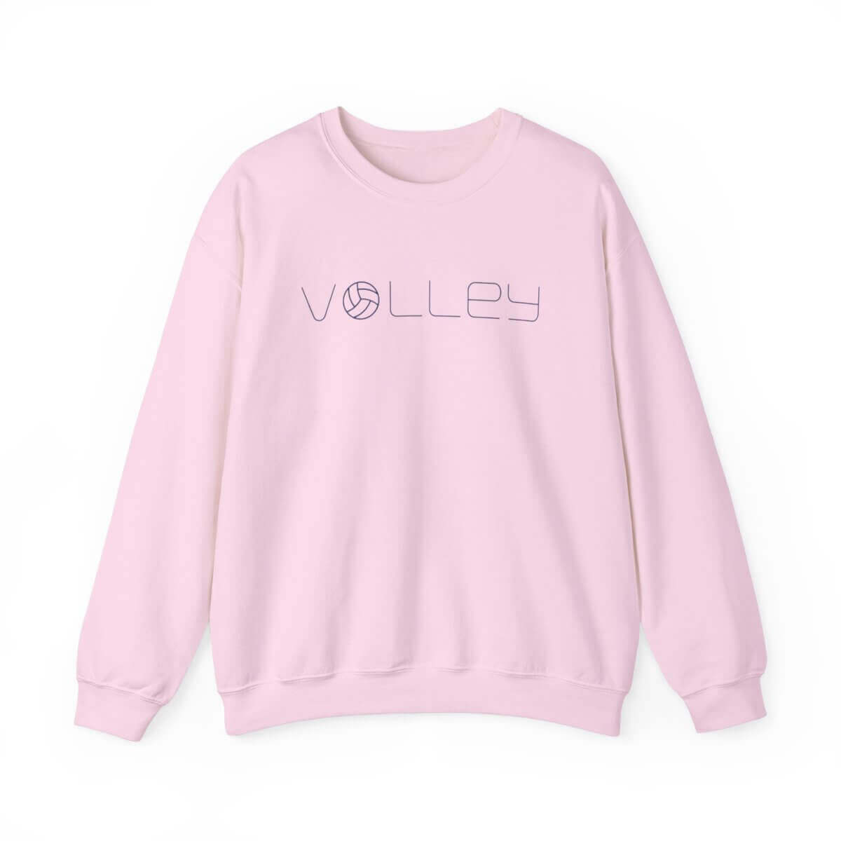 25448-78.jpg - On Trend Volleyball Co Minimalist Volleyball Sweatshirt, Unisex