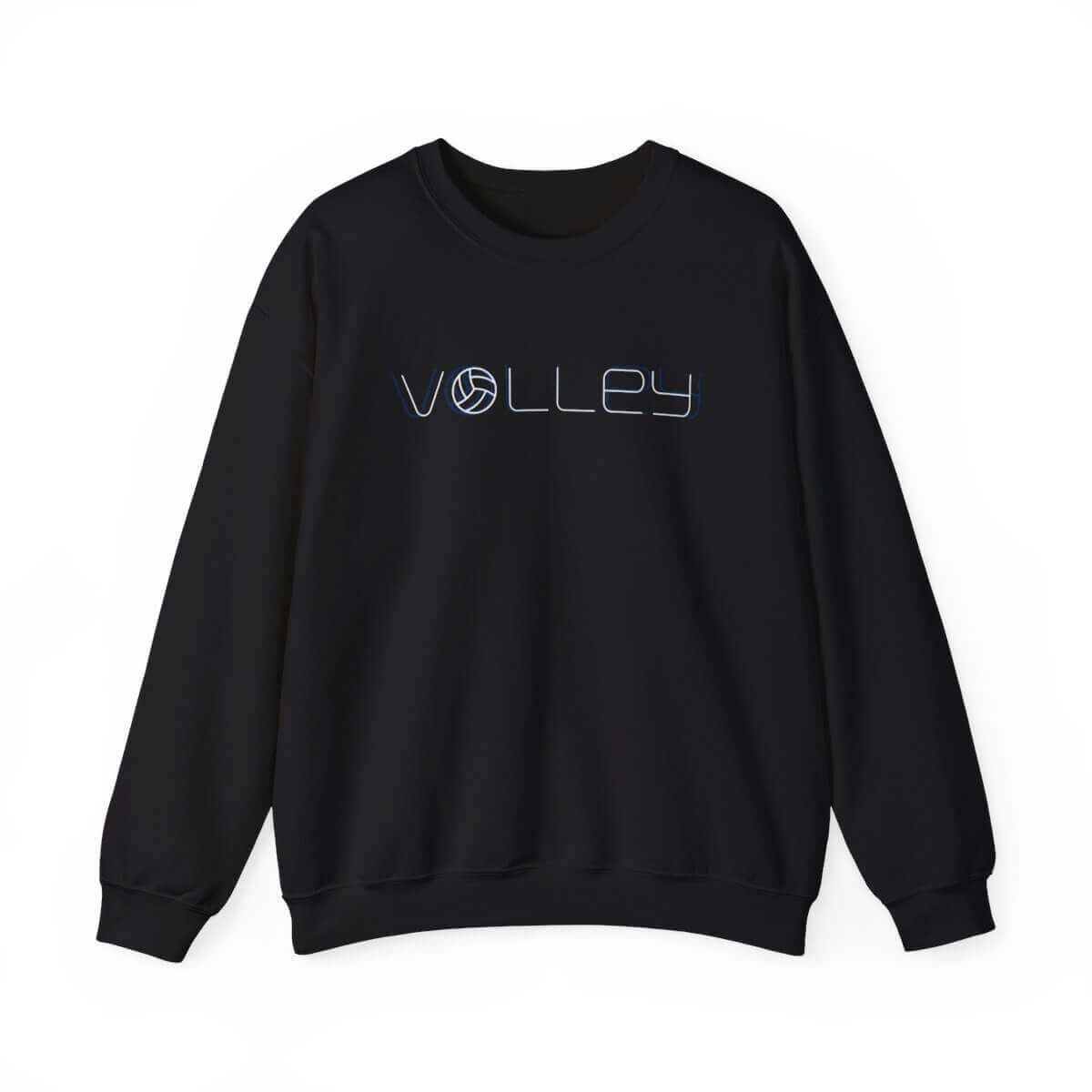 25459-78.jpg - On Trend Volleyball Co Minimalist Volleyball Sweatshirt, Unisex
