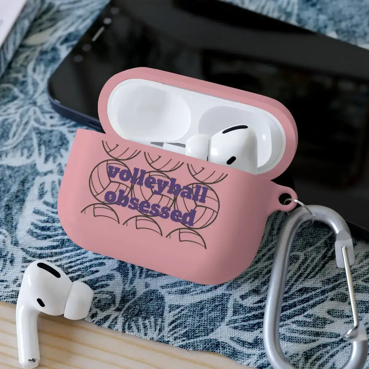 76866-2jpg - On Trend Volleyball Co AirPods and AirPods Pro Case Cover