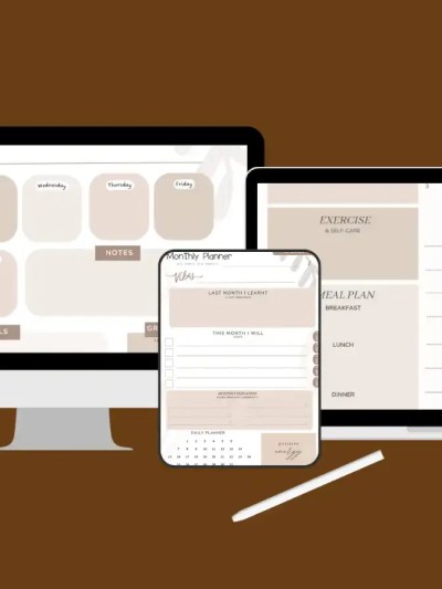 The Best Digital Planner -100 Pages Hyperlinked