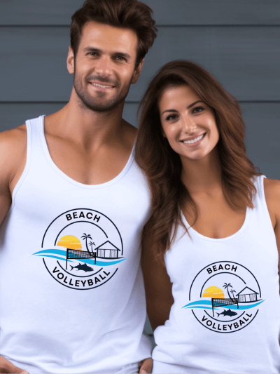 Unisex Beach Volleyball Tank Top