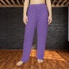 Women's Purple Volleyball Pajama Pant