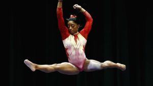 Simon Biles, USA gymnast - On Trend Volleyball Co An advocate of mental health, gymnast Simon Biles uses mindful practices in her daily life.