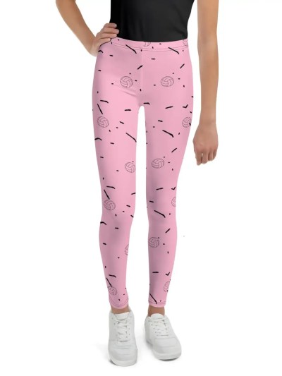 Premium Girls Volleyball Leggings