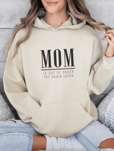 Funny Volleyball Mom Hoodie – EcoSmart, Cozy