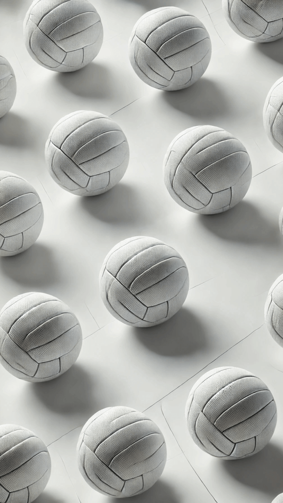 Aesthetic Volleyball Phone Wallpaper Bundle
