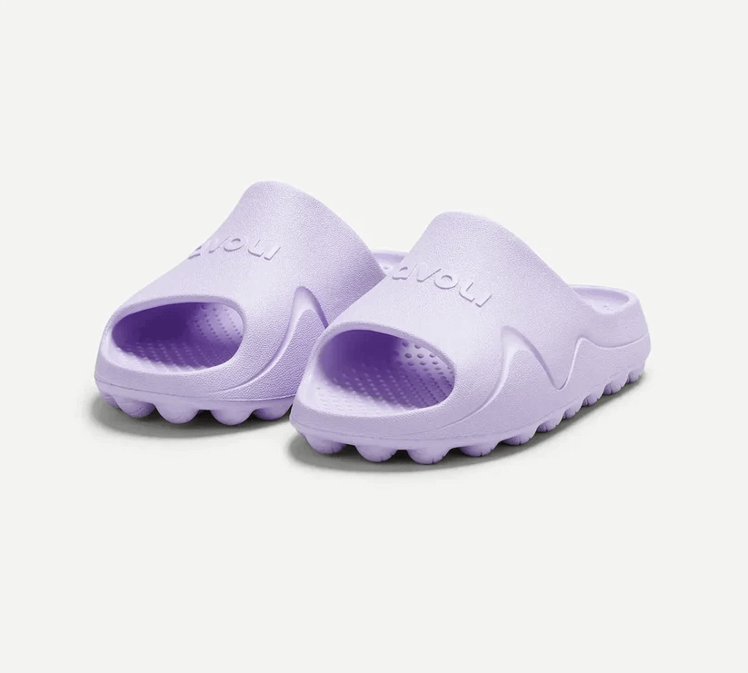 purple colored avoli shoes