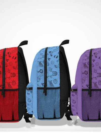 Volleyball Doodles Backpack